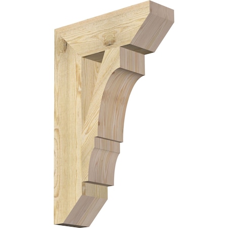 Ekena Millwork Balboa Slat Rough Sawn Bracket, Douglas Fir, 6"W x 20"D x 32"H BKT06X20X32BOA06RDF
